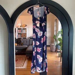 Maxi Cut Out Reformed by Urban Outfitters Dress
